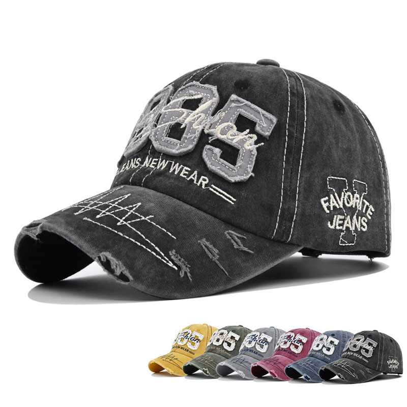 Streetwear Brand Beanie - Casquettes de baseball brodées 1985 pour