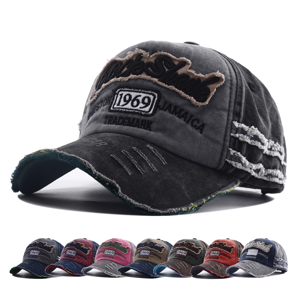 Streetwear Brand Beanie - Casquette de Baseball en coton délavé