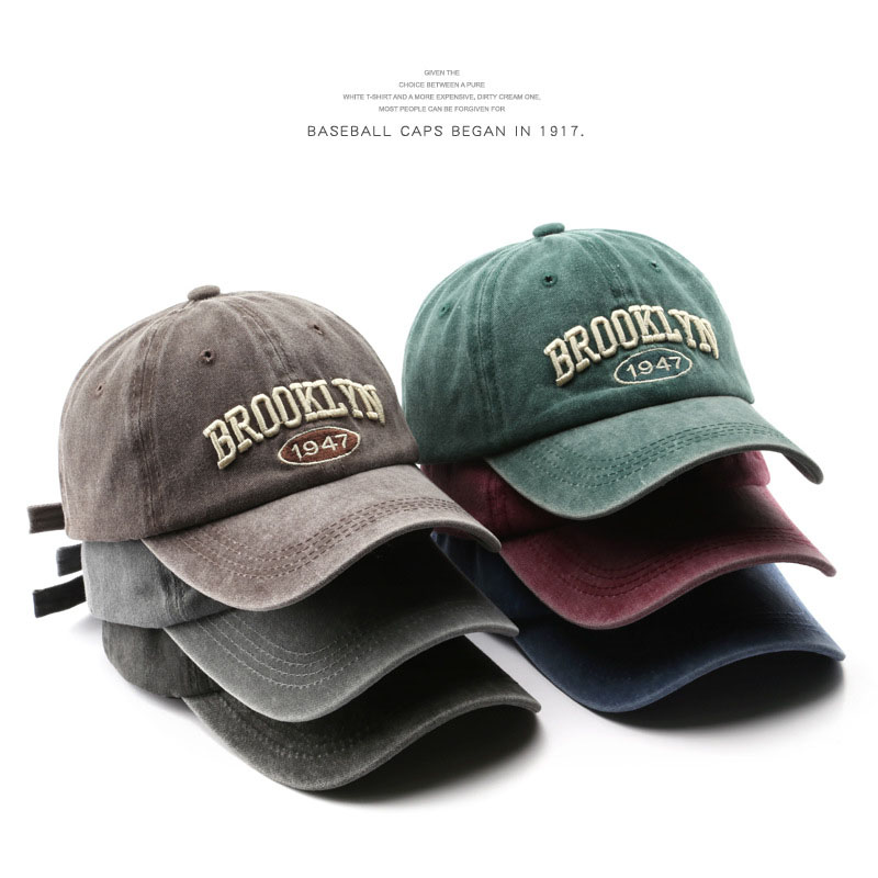 Streetwear Brand Beanie - Rétro brooklyn lettre broderie casquettes de