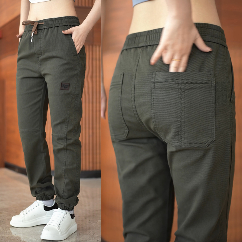 Streetwear Brand China - ChimfjBrand-Pantalon Slim en Tissu Doux et
