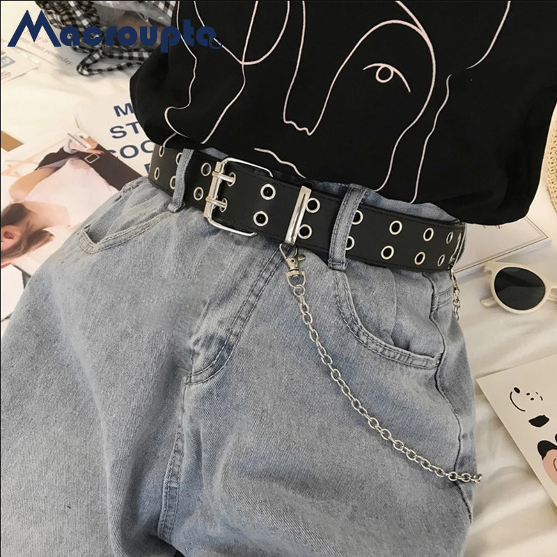 Streetwear Brand Belts - Ceintures Punk gothiques en cuir pour