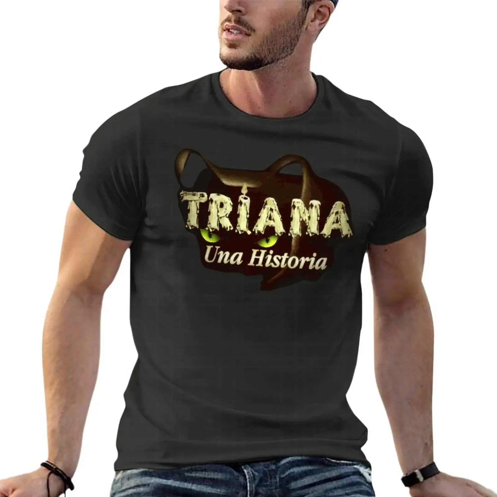 Streetwear Brand China - Triana Una Historia-T-Shirt Surdimensionné pour Homme,