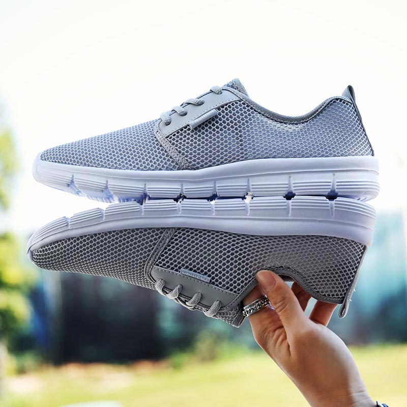 Streetwear Brand With Flowers - Grande Taille D'été Respirer Hommes Baskets