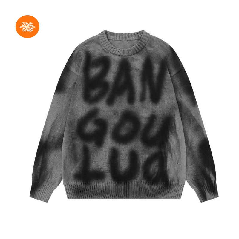 Streetwear Brand China - DAVIDSHAO EU US taille Top qualité