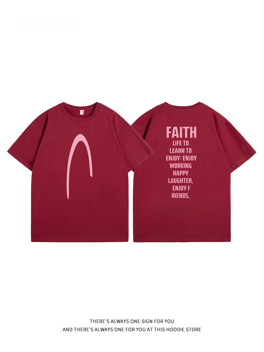 T-shirt en coton à manches cou - Streetwear Brand Of The Year avis et prix