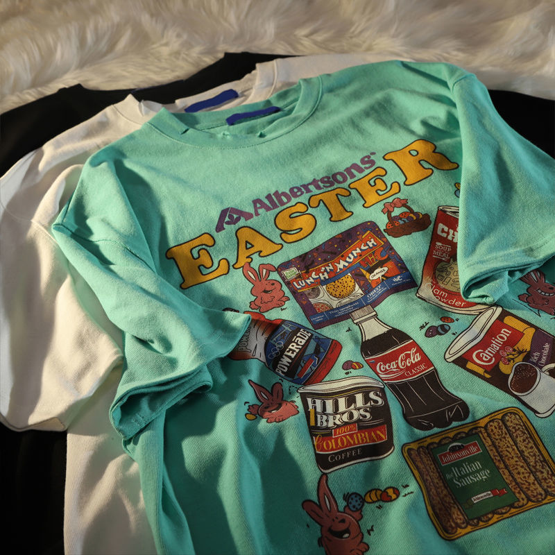 T-shirt à col rond imprimé let - Streetwear Brand Of The Year avis et prix