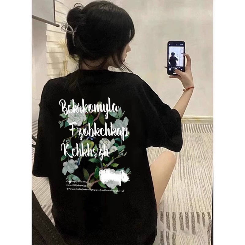 T-shirt en coton à manches cou - Streetwear Brand Of The Year avis et prix