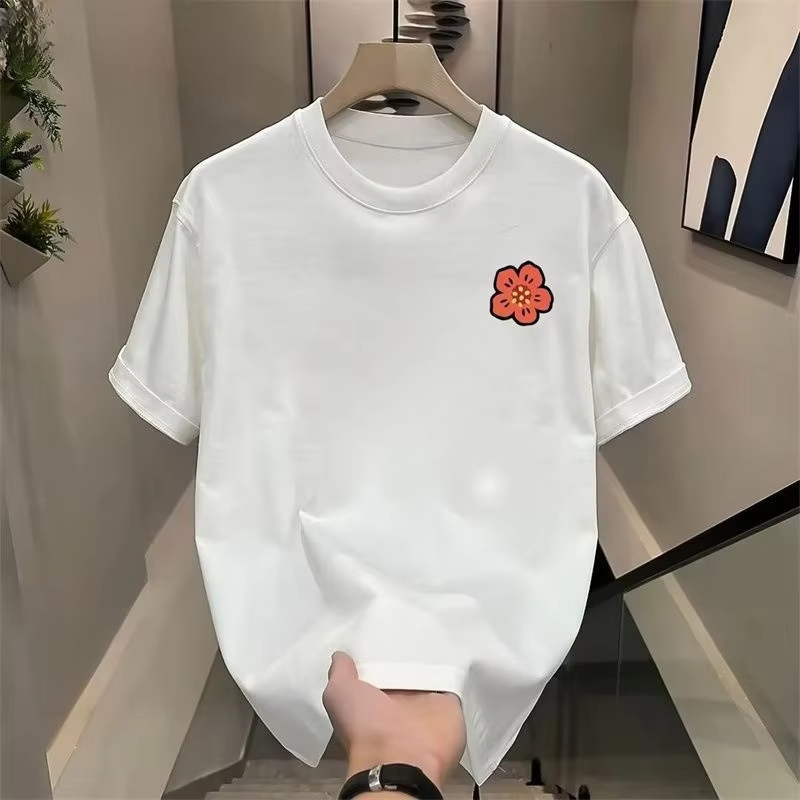 T-shirt Unisexe en Coton à Man - Streetwear Brand With Flowers avis et prix