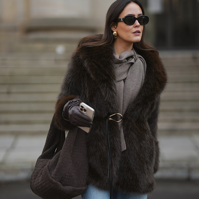 Nouveau Manteau Long en Fausse - Streetwear Brand Belts avis et prix