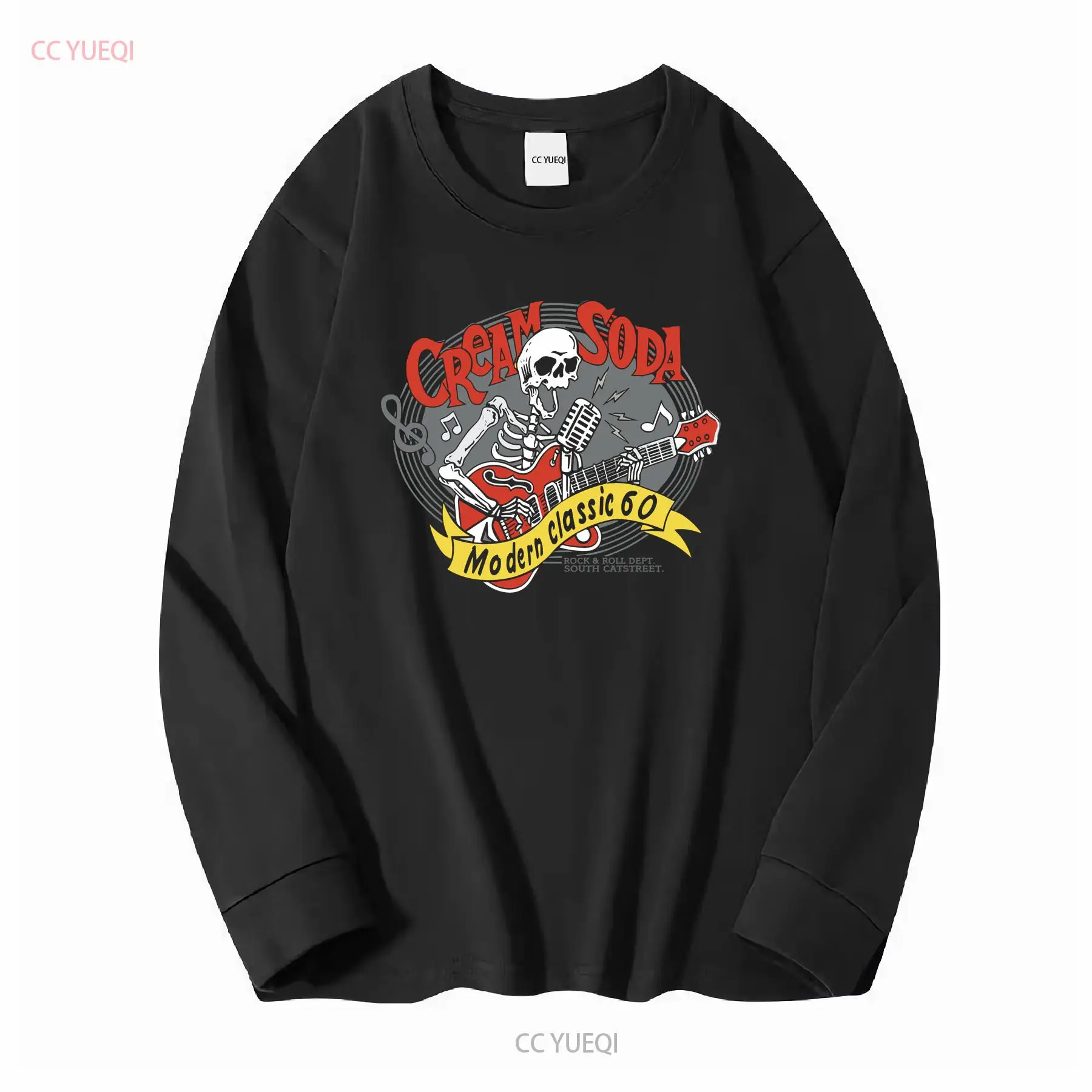 Crème Soda Rock Roll t-shirt m - Streetwear Brand China avis et prix