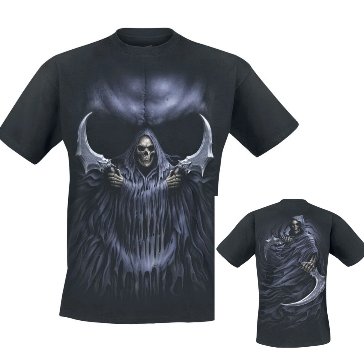 T-shirt graphique en coton à m - Gothic Streetwear Brand avis et prix