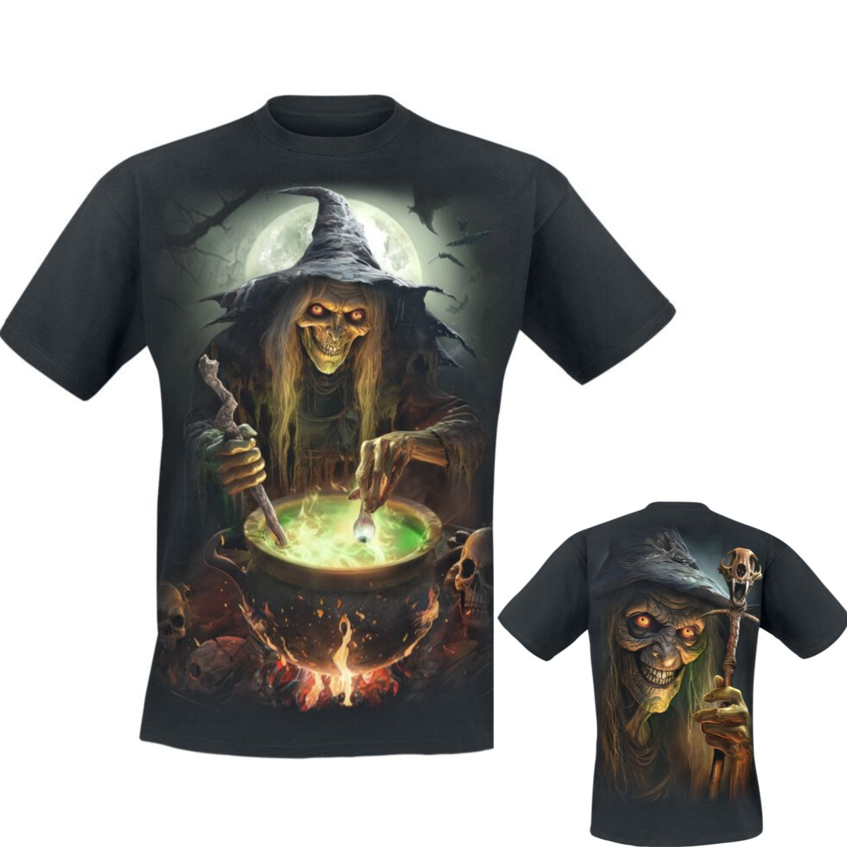 T-shirt graphique en coton à m - Gothic Streetwear Brand avis et prix